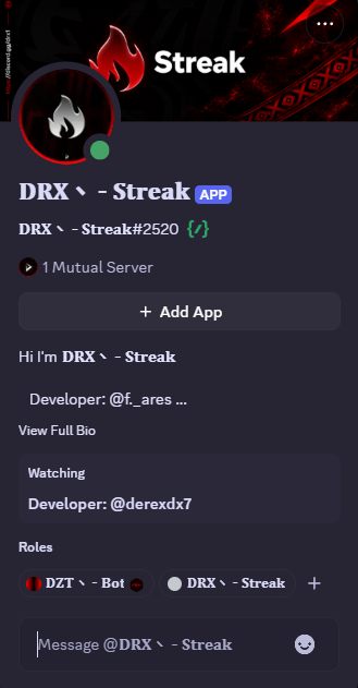 DRX Streak