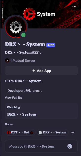 DRX System